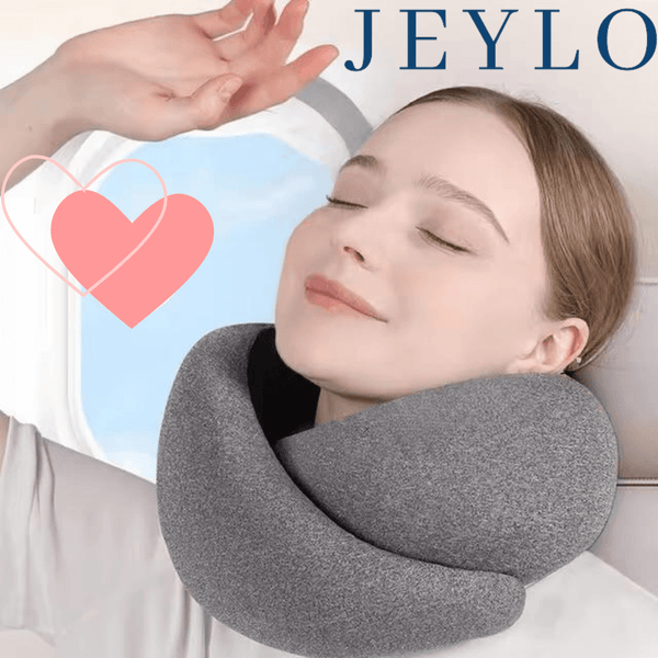 JeyRest - Ergonomisches Nackenkissen für entspannte, schmerzfreie Reisen