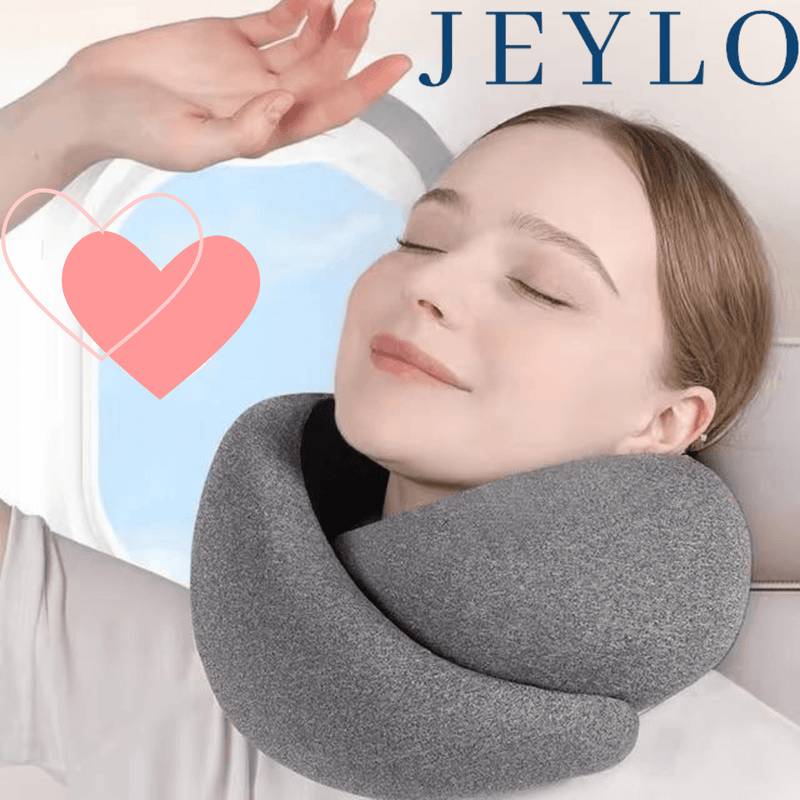 JeyRest - Ergonomisches Nackenkissen für entspannte, schmerzfreie Reisen